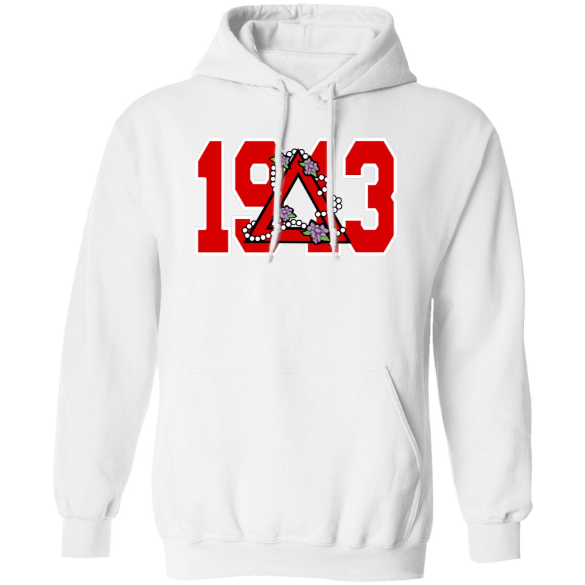 Delta Sigma Theta Hoodie Paraphernalia Screen Printed Unisex