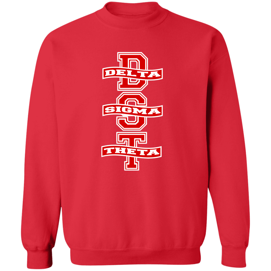 Delta Sigma Theta Sweatshirt Paraphernalia Screen Printed Unisex
