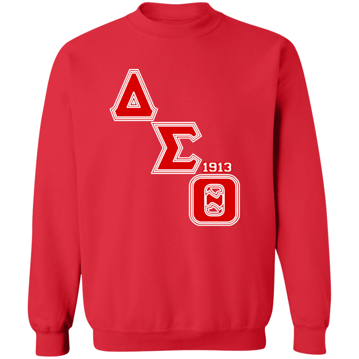 Delta Sigma Theta Sweatshirt Paraphernalia Screen Printed Unisex