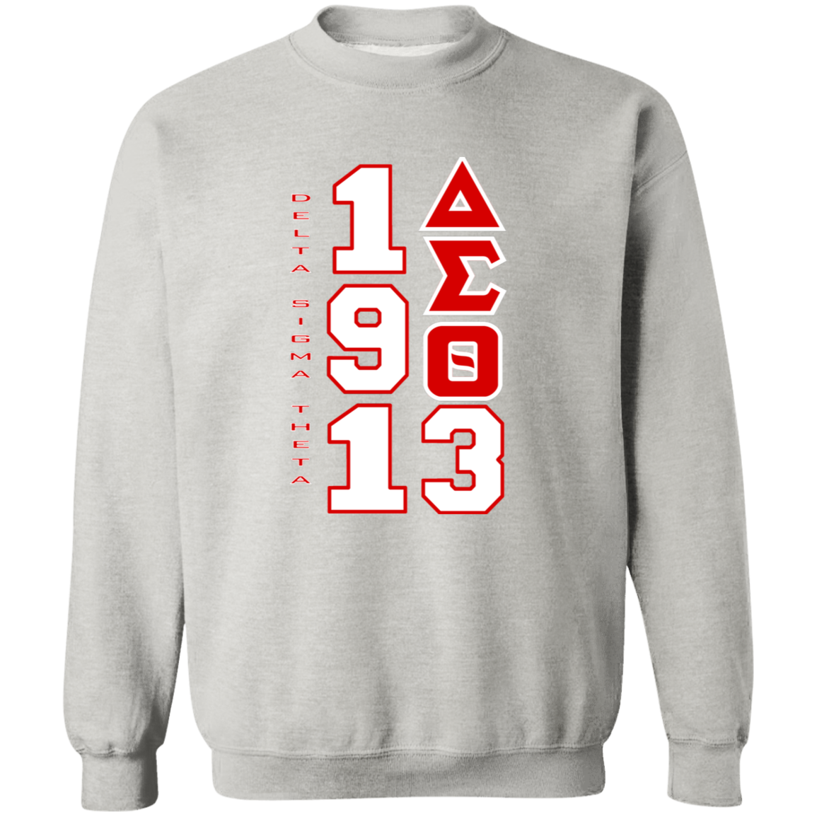 Delta Sigma Theta Sweatshirt Paraphernalia Screen Printed Unisex
