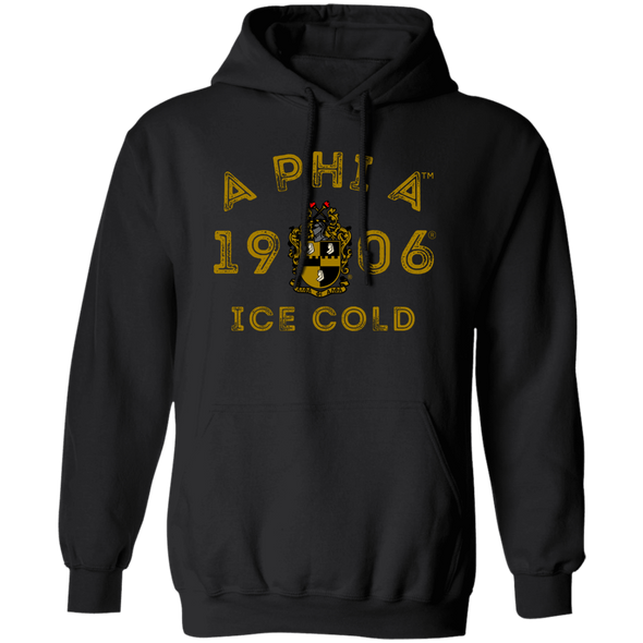 Alpha Phi Alpha Black Ice Collection Hoodie Ed. 6 - My Greek Letters