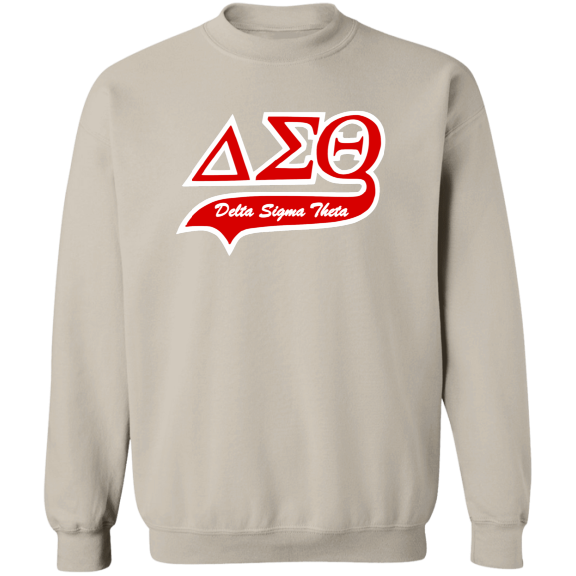 Delta Sigma Theta Sweatshirt Paraphernalia Screen Printed Unisex