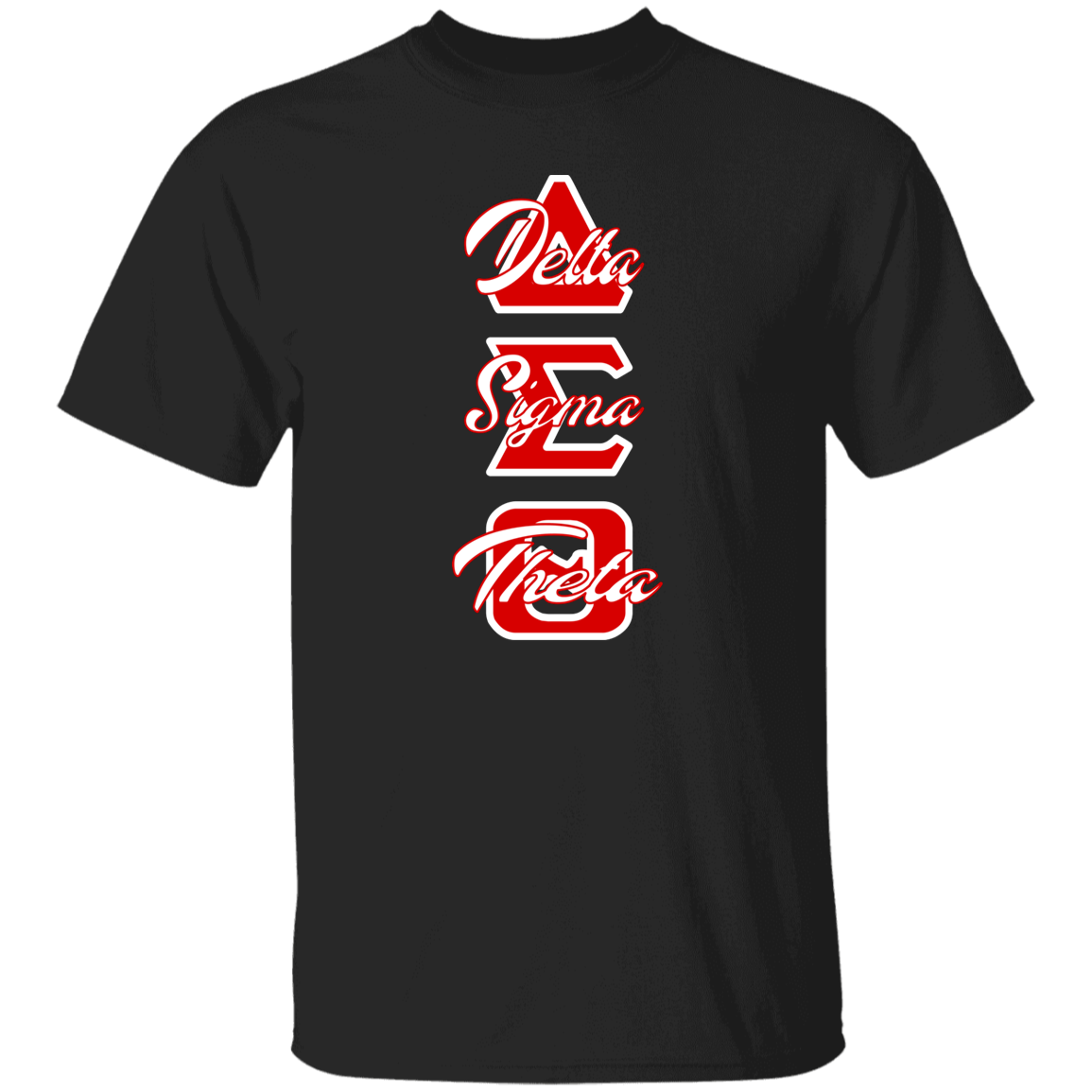 Delta Sigma Theta T-Shirt Paraphernalia Screen Printed Unisex