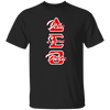 Delta Sigma Theta T-Shirt Paraphernalia Screen Printed Unisex