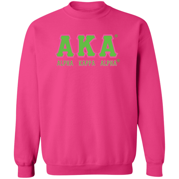 Alpha Kappa Alpha Crewneck Pullover Sweatshirt