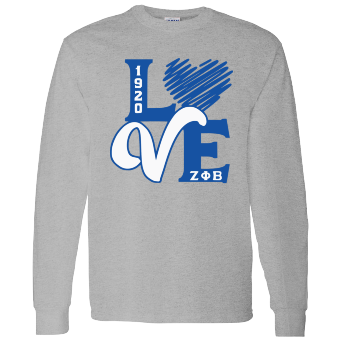 Zeta Phi Beta Sorority LS T-Shirt