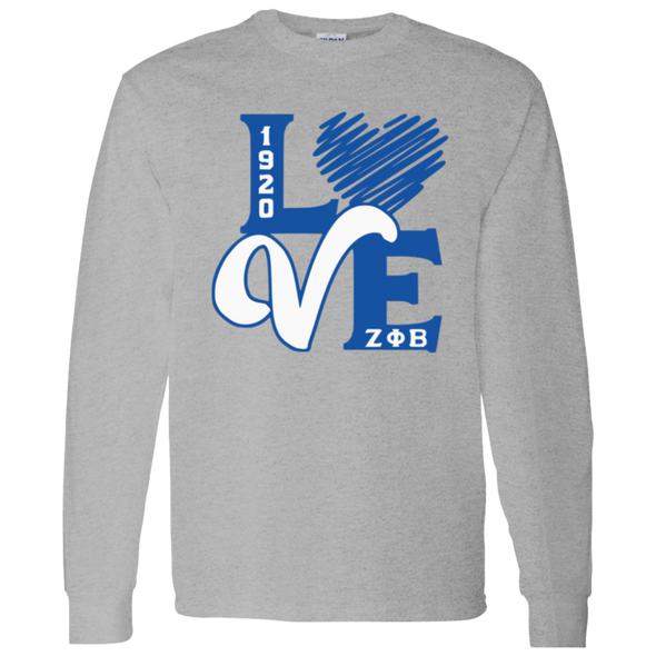 Zeta Phi Beta Sorority LS T-Shirt