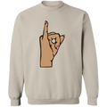 Alpha Kappa Alpha Screen Printed Crewneck Sweatshirt