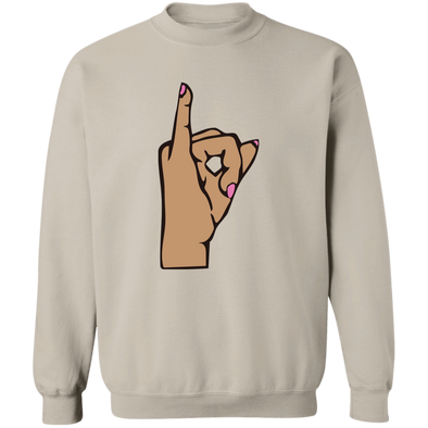Alpha Kappa Alpha Screen Printed Crewneck Sweatshirt