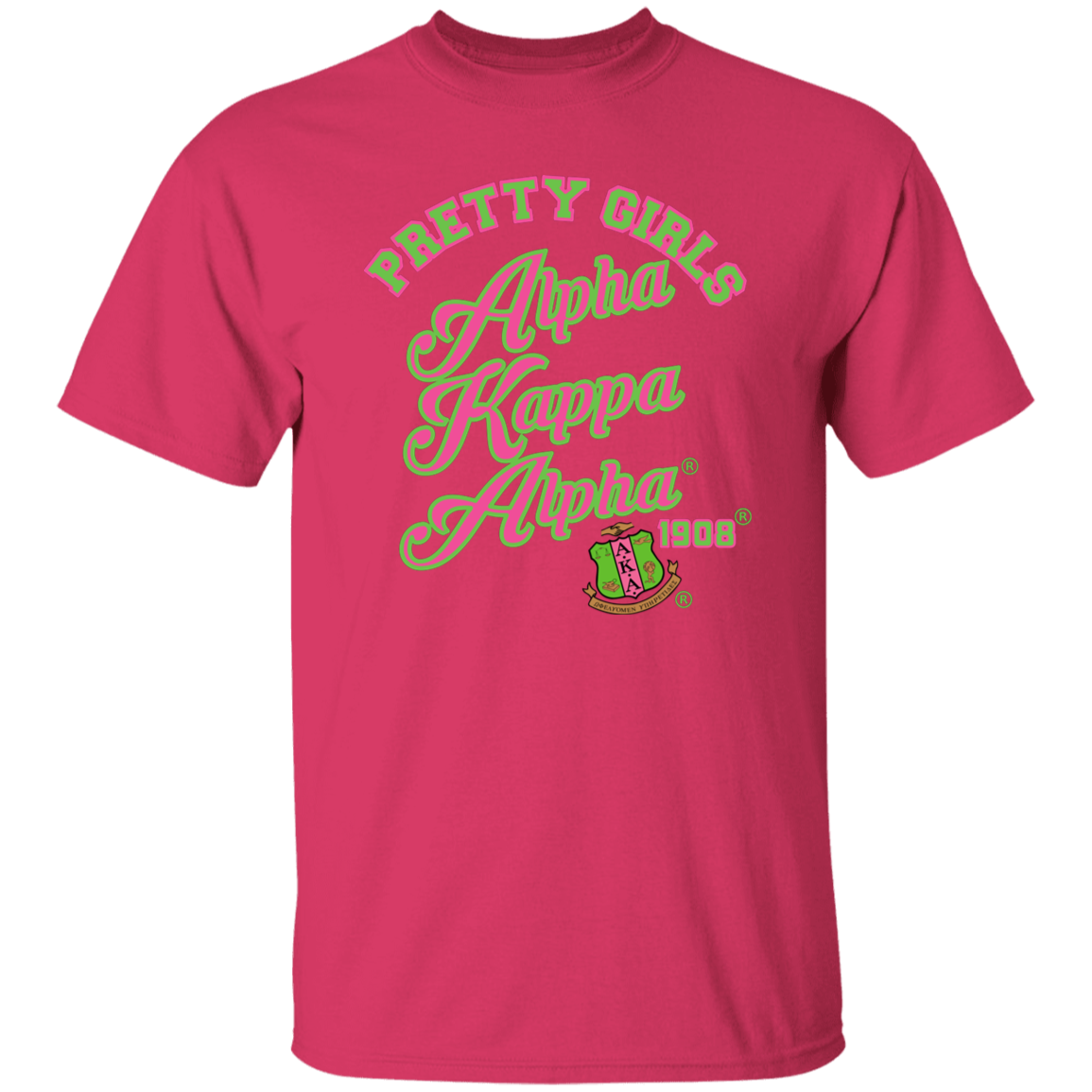 Alpha Kappa Alpha Screen Printed T-Shirt