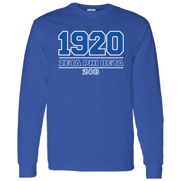 Zeta Phi Beta Sorority LS T-Shirt