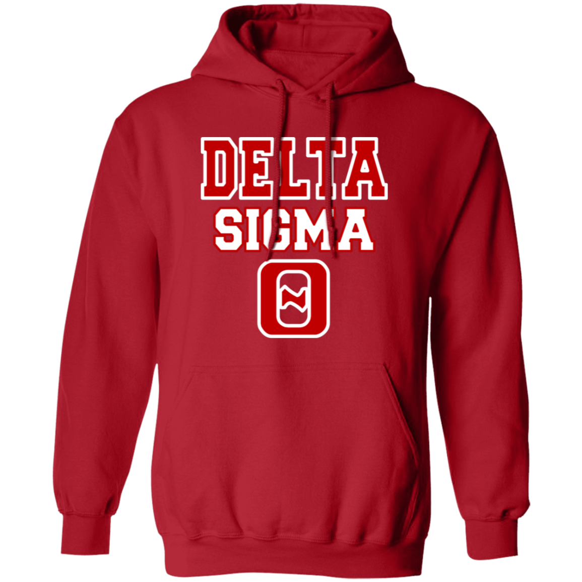 Delta Sigma Theta Hoodie Paraphernalia Screen Printed Unisex