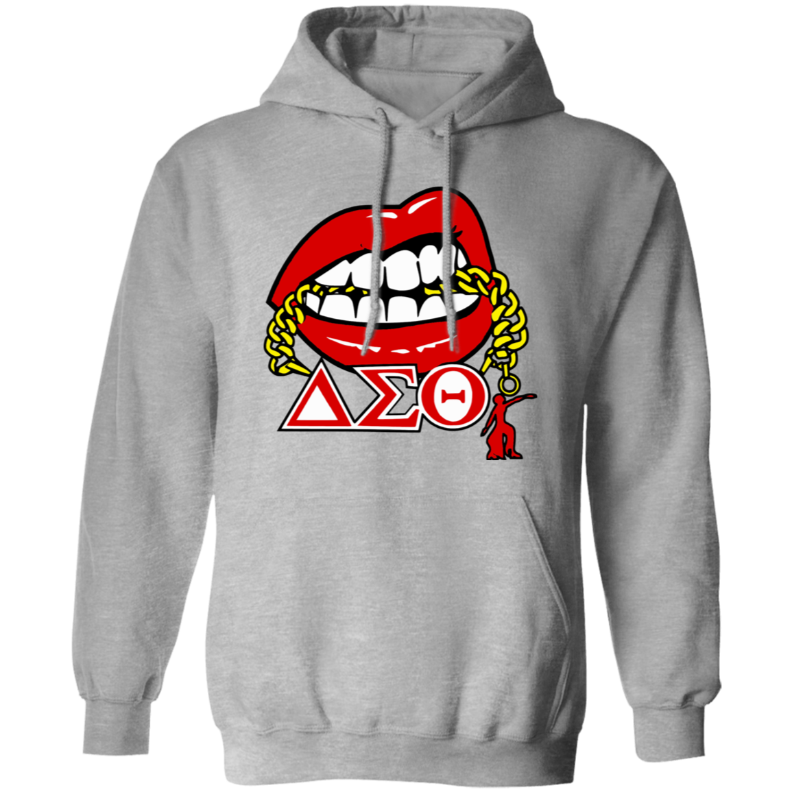 Delta Sigma Theta Hoodie Paraphernalia Screen Printed Unisex