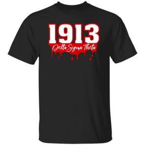Delta Sigma Theta T-Shirt Paraphernalia Screen Printed Unisex