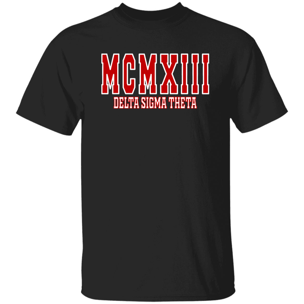 Delta Sigma Theta T-Shirt Paraphernalia Screen Printed Unisex