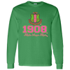 Alpha Kappa Alpha Screen Printed Long Sleeve