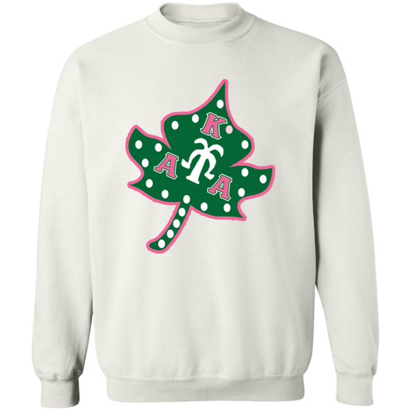 Alpha Kappa Alpha Screen Printed Crewneck Sweatshirt
