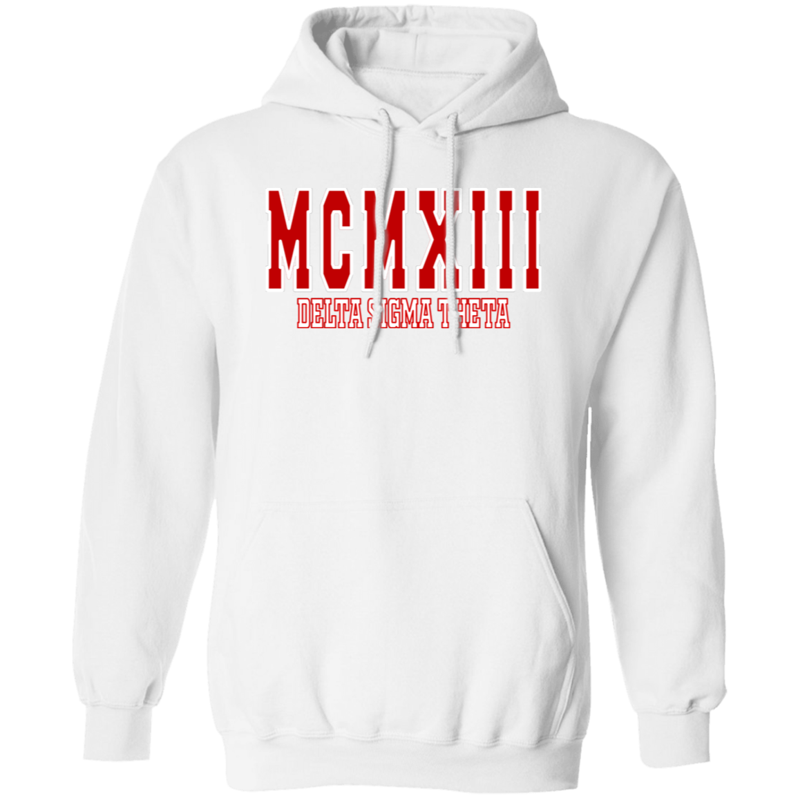 Delta Sigma Theta Hoodie Paraphernalia Screen Printed Unisex