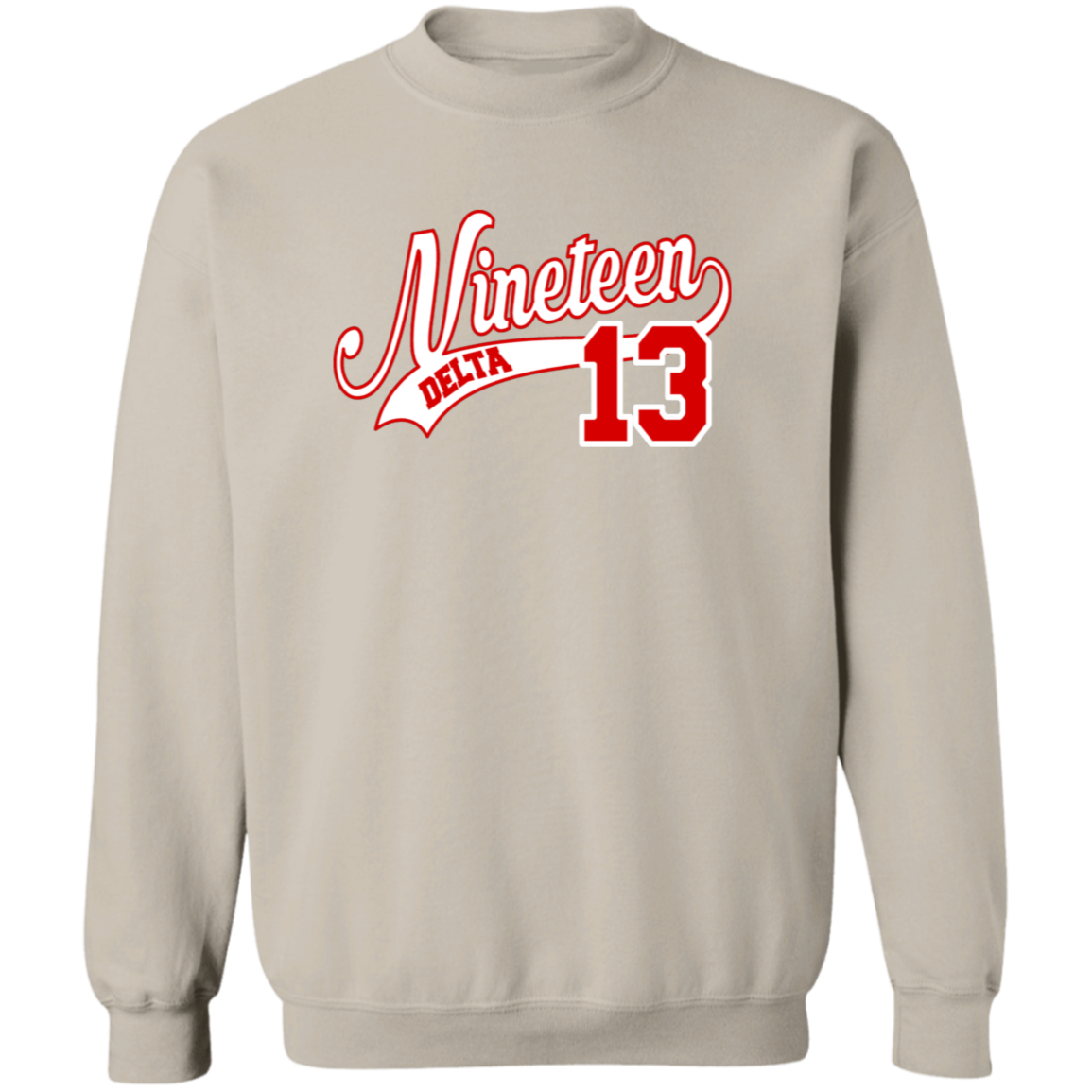 Delta Sigma Theta Sweatshirt Paraphernalia Screen Printed Unisex
