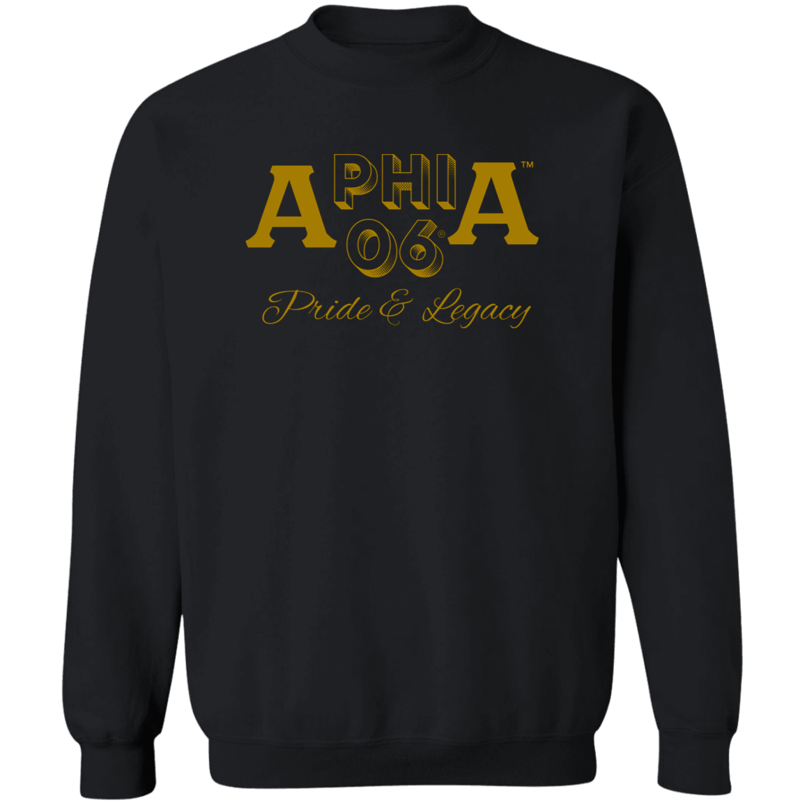 Alpha Phi Alpha Black Ice Collection Sweatshirt Ed. 10 - My Greek Letters