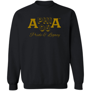 Alpha Phi Alpha Black Ice Collection Sweatshirt Ed. 10 - My Greek Letters