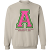Alpha Kappa Alpha Screen Printed Crewneck Sweatshirt