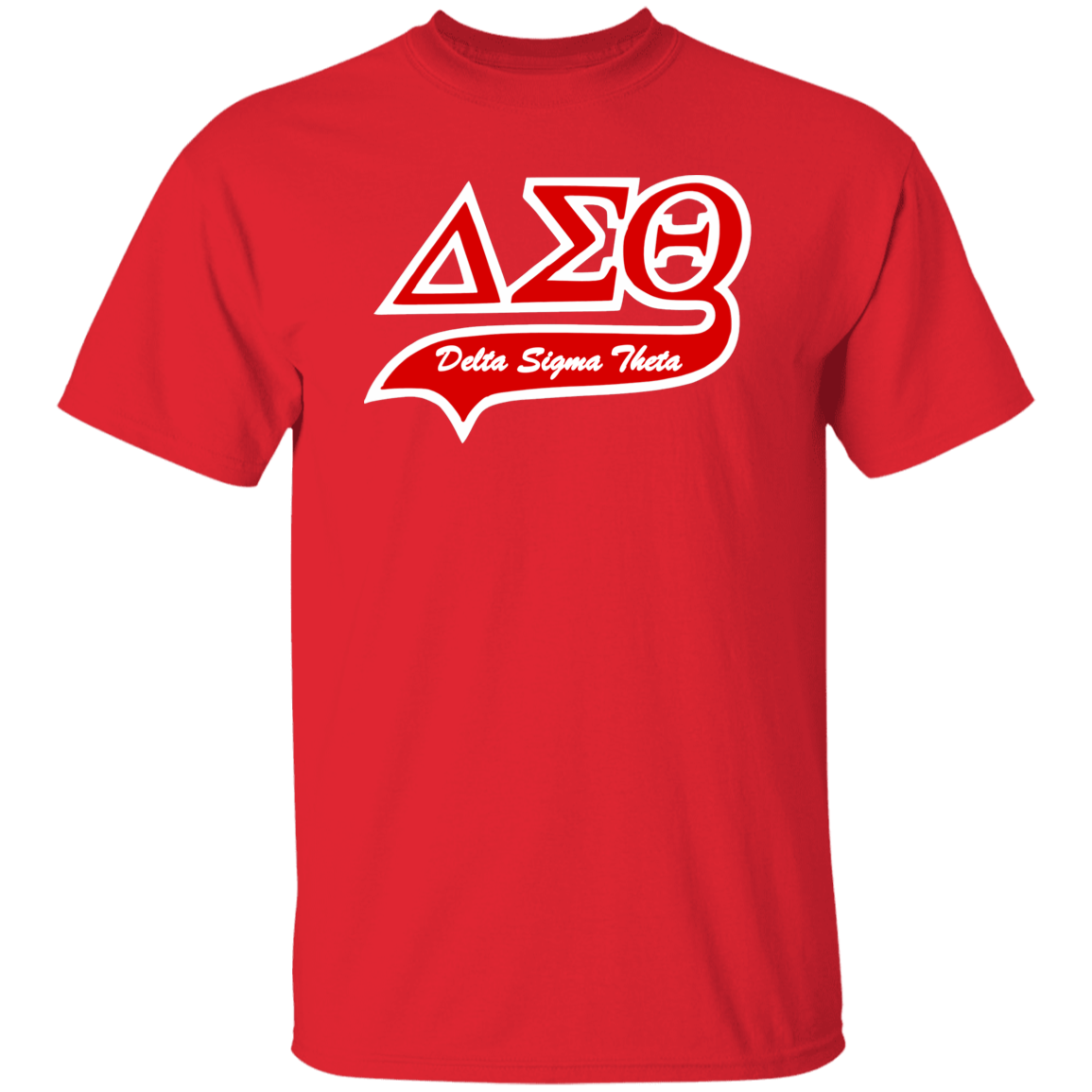 Delta Sigma Theta T-Shirt Paraphernalia Screen Printed Unisex