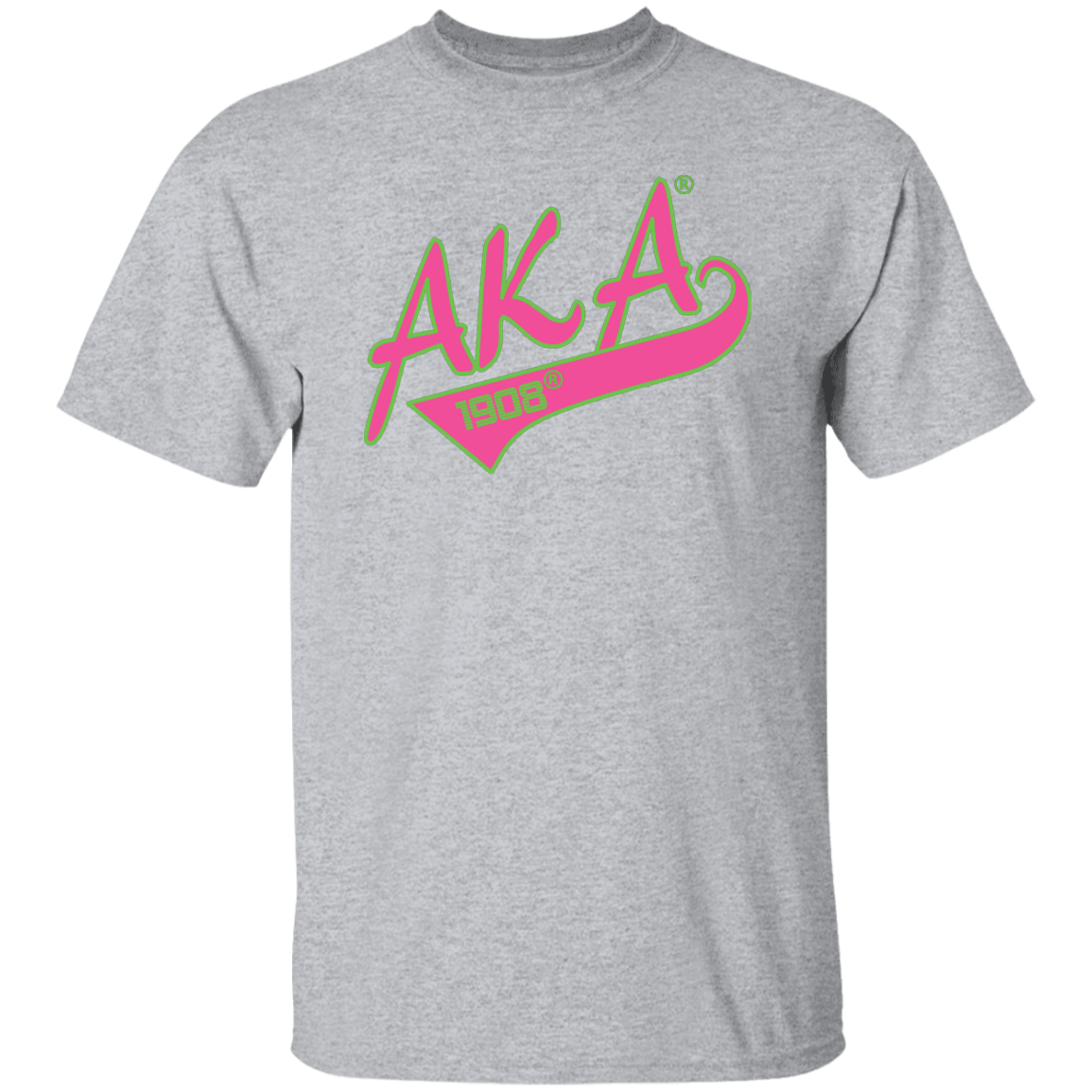 Alpha Kappa Alpha Screen Printed T-Shirt