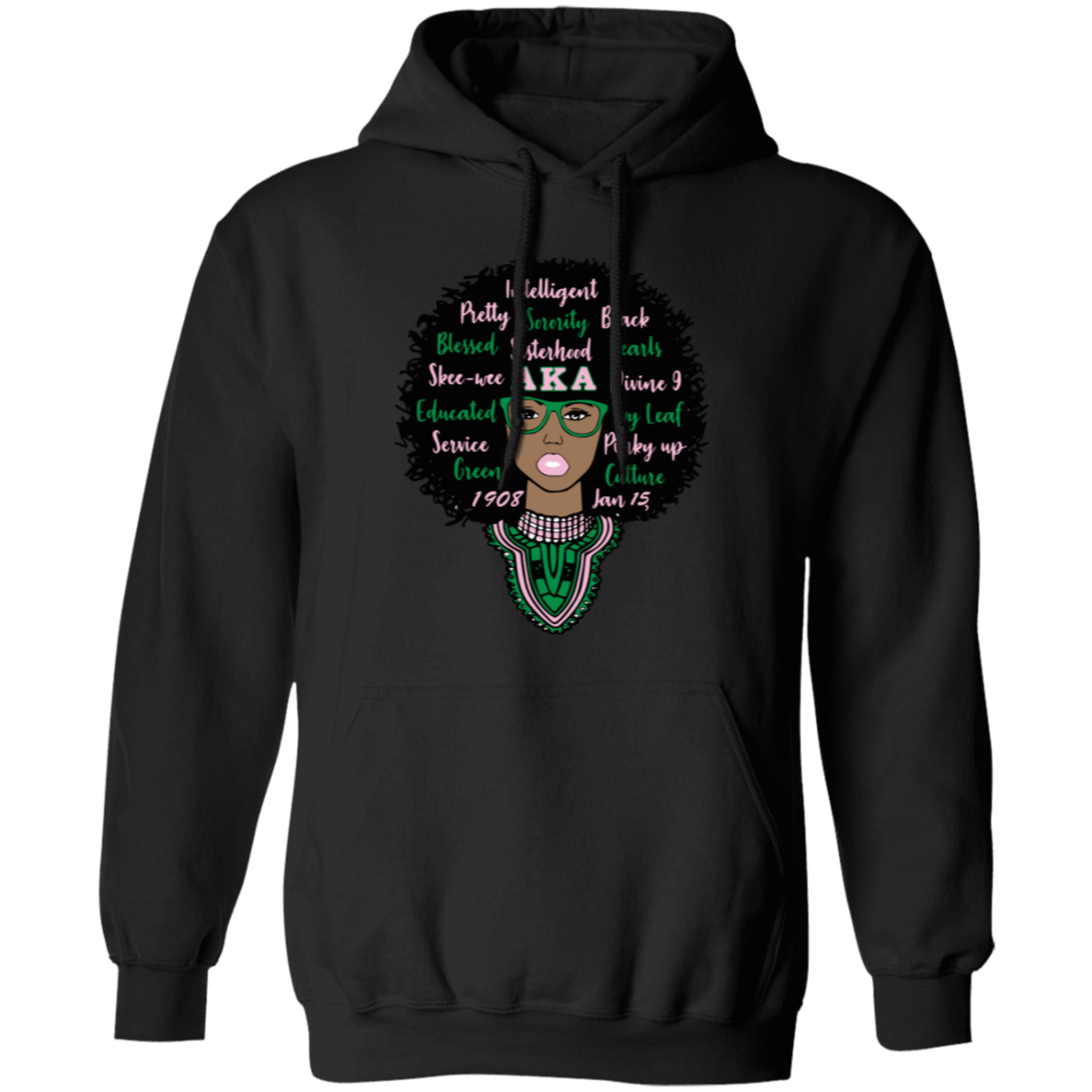 Alpha Kappa Alpha Pullover Hoodie