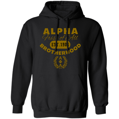 Alpha Phi Alpha Black Ice Collection Hoodie Ed. 13 - My Greek Letters