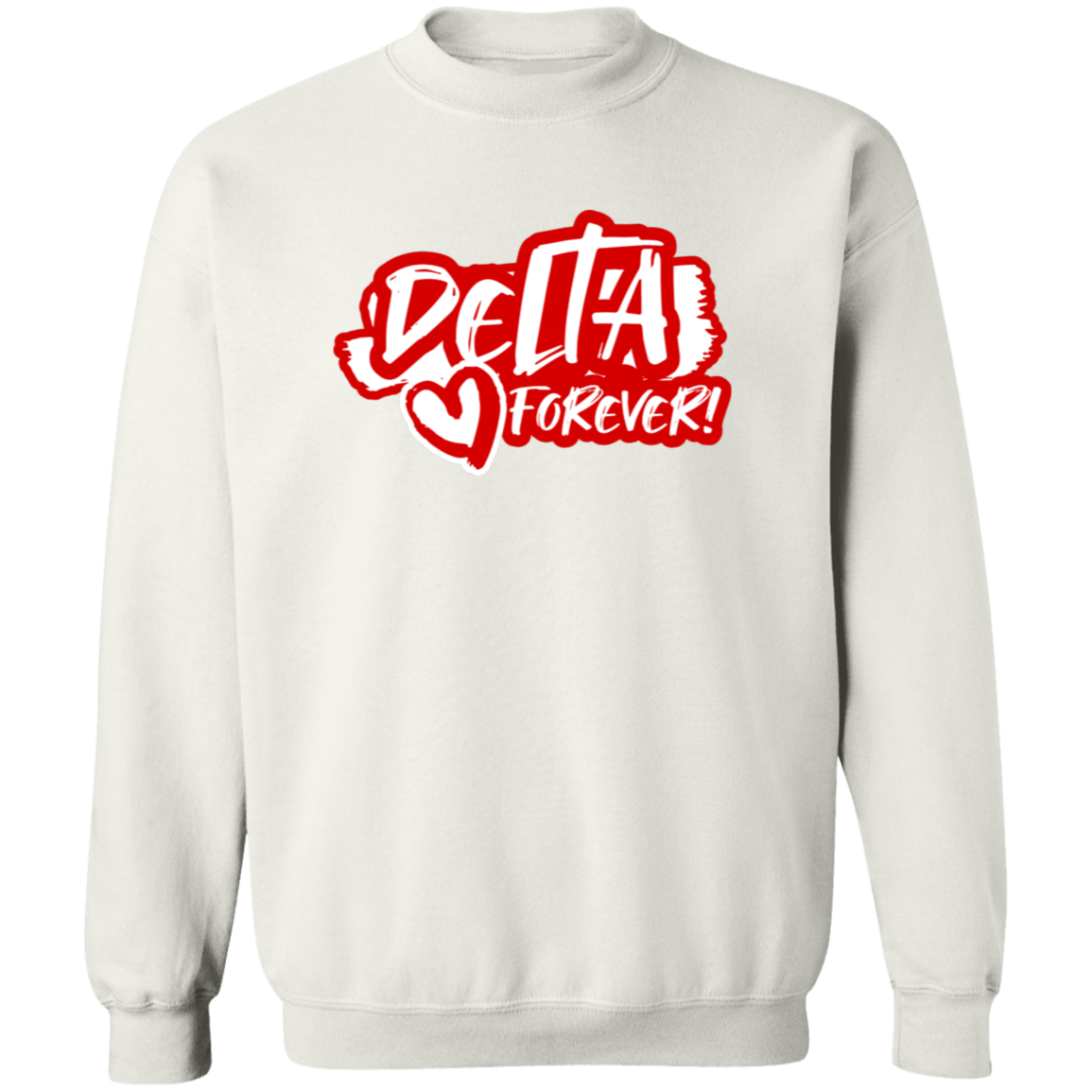 Delta Sigma Theta Sweatshirt Paraphernalia Screen Printed Unisex