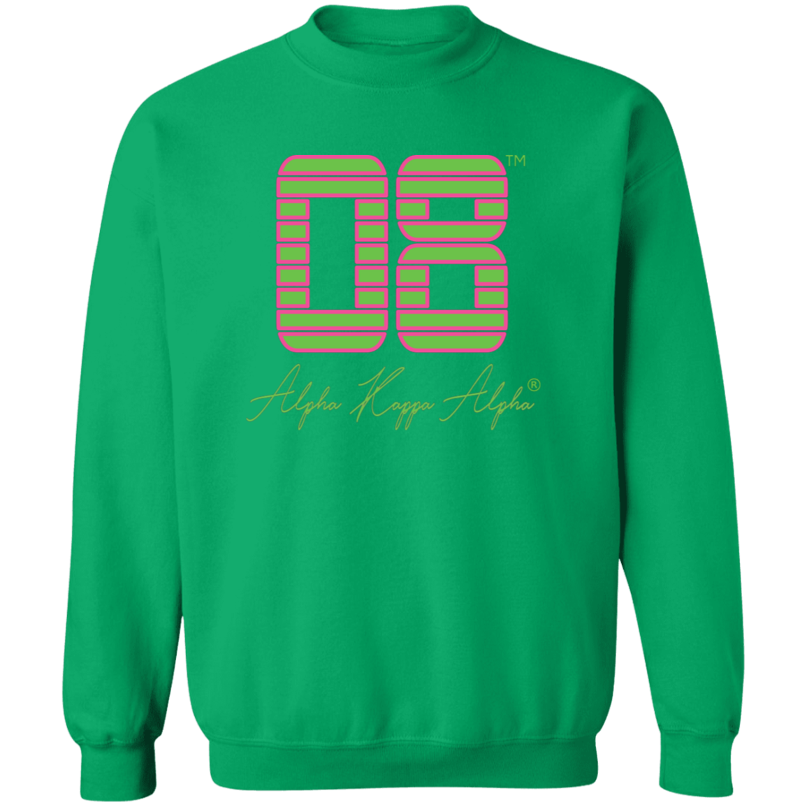 Alpha Kappa Alpha Crewneck Pullover Sweatshirt