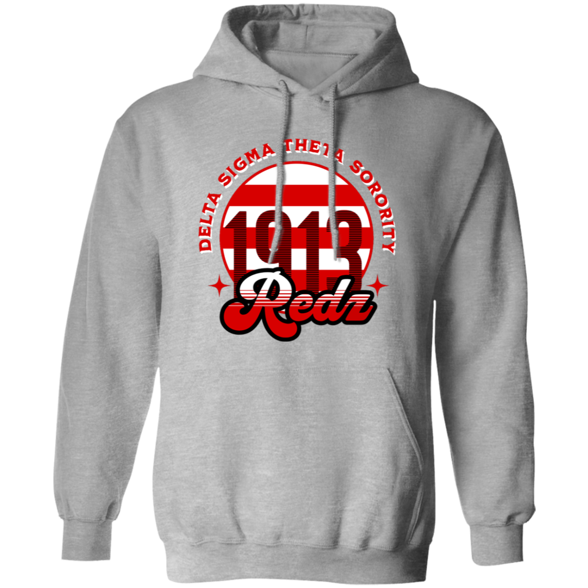 Delta Sigma Theta Hoodie Paraphernalia Screen Printed Unisex
