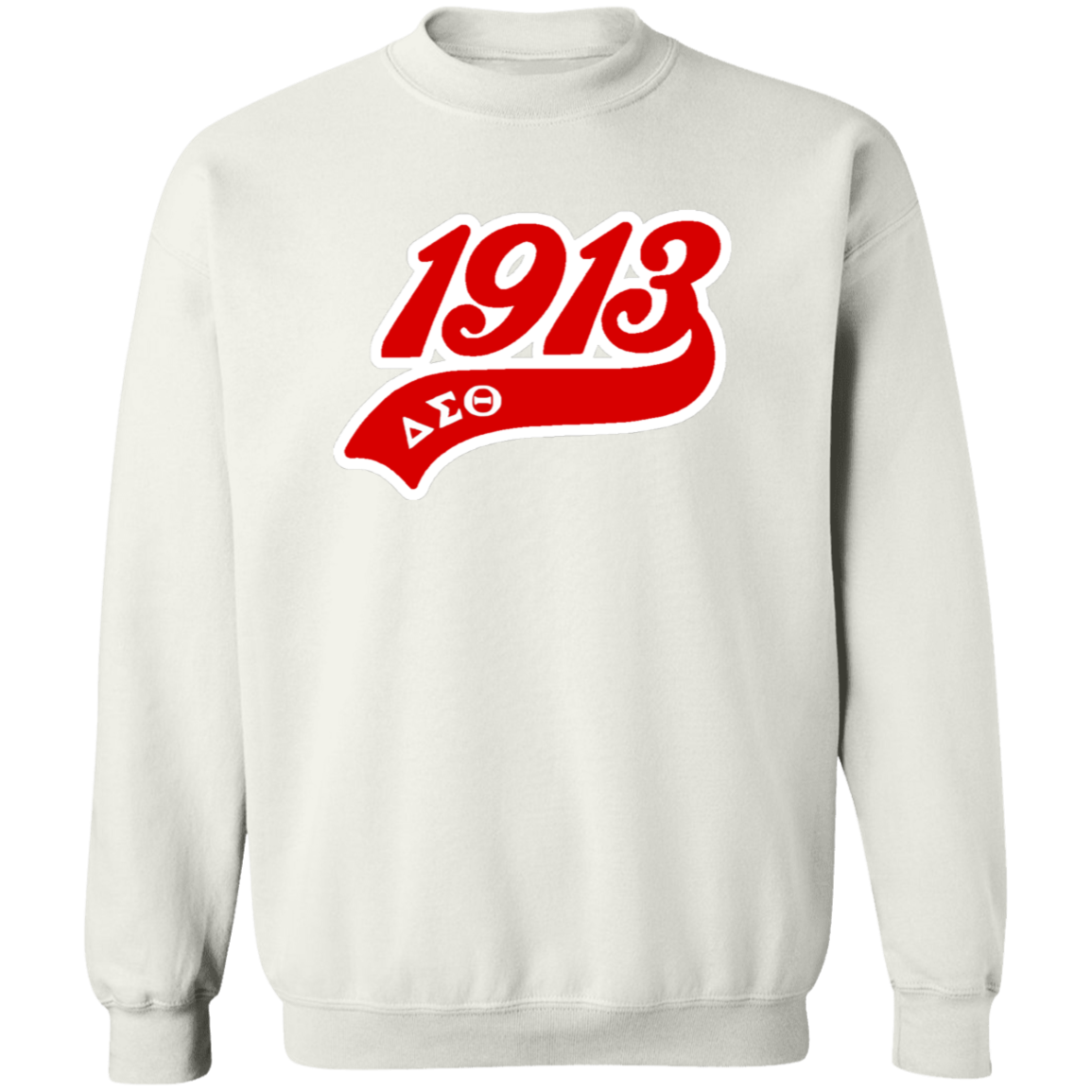 Delta Sigma Theta Sweatshirt Paraphernalia Screen Printed Unisex