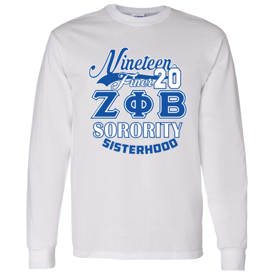 Zeta Phi Beta Sorority LS T-Shirt