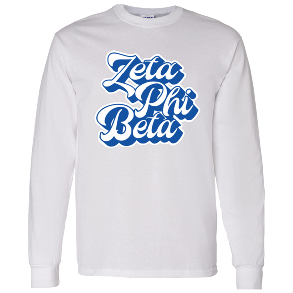 Zeta Phi Beta Sorority LS T-Shirt