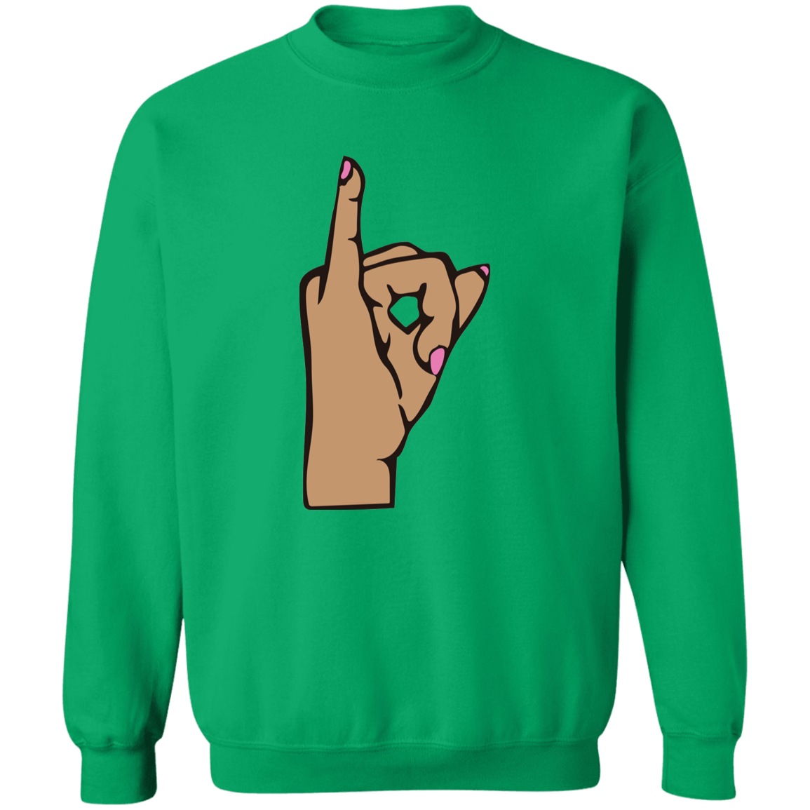 Alpha Kappa Alpha Screen Printed Crewneck Sweatshirt