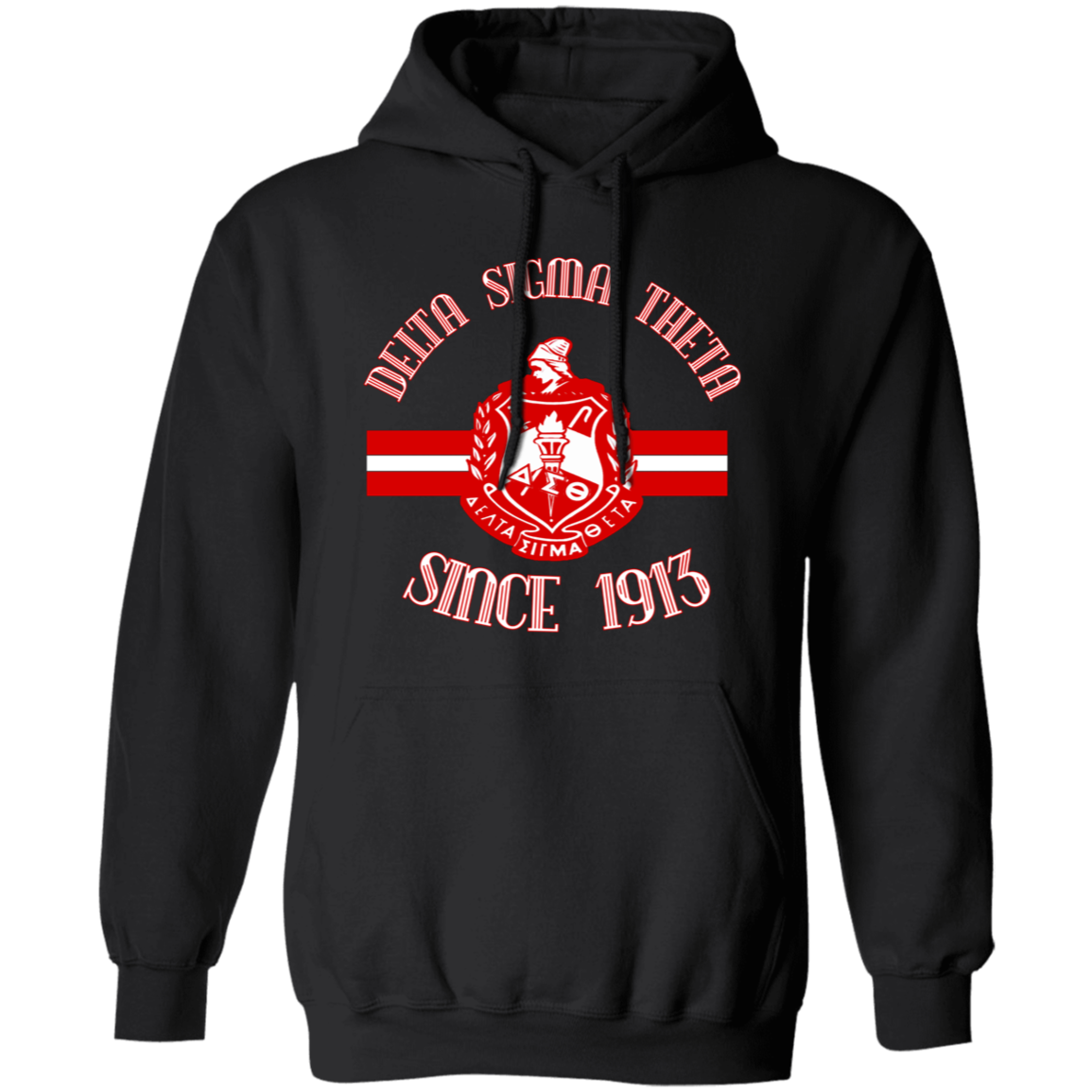 Delta Sigma Theta Hoodie Paraphernalia Screen Printed Unisex