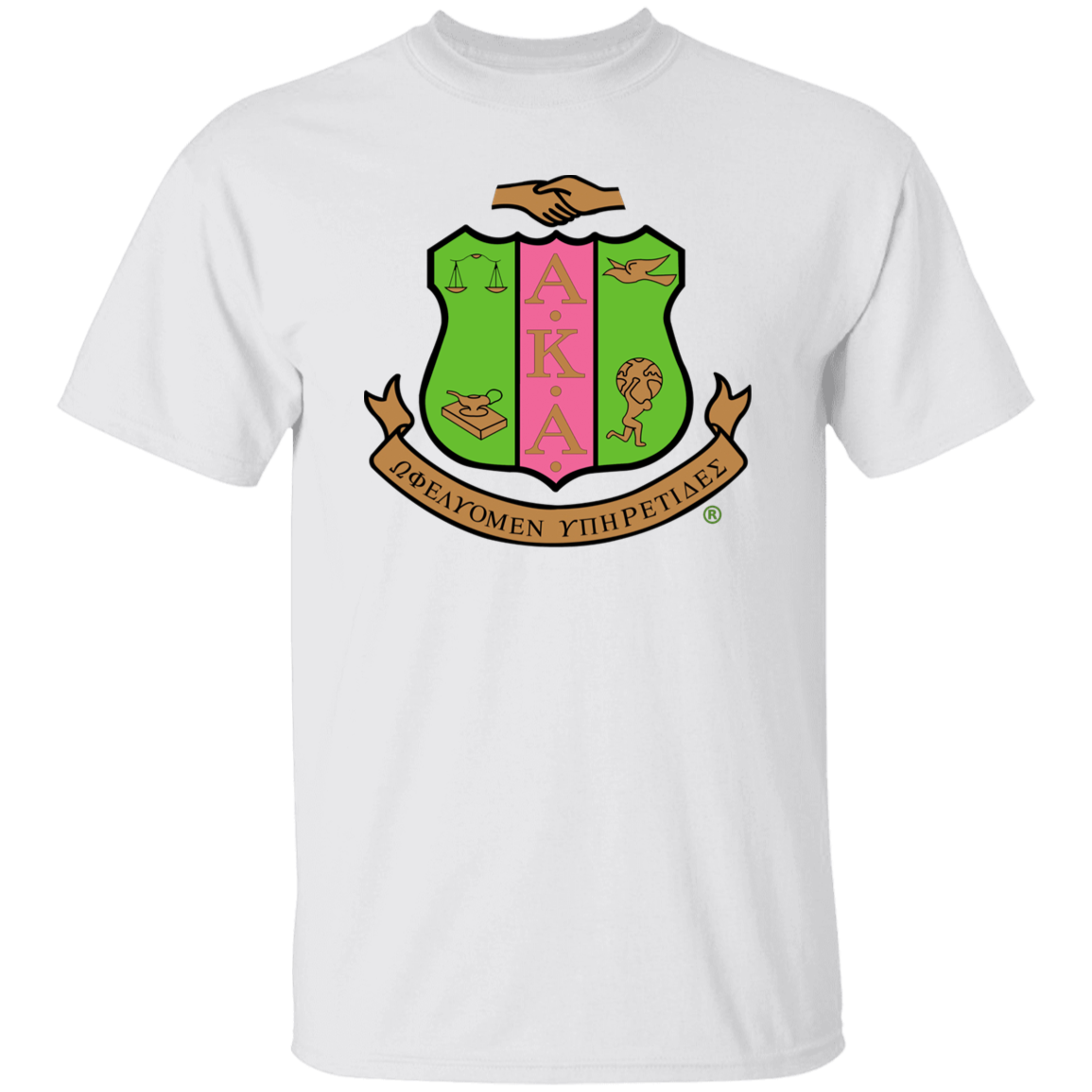 Alpha Kappa Alpha Screen Printed T-Shirt