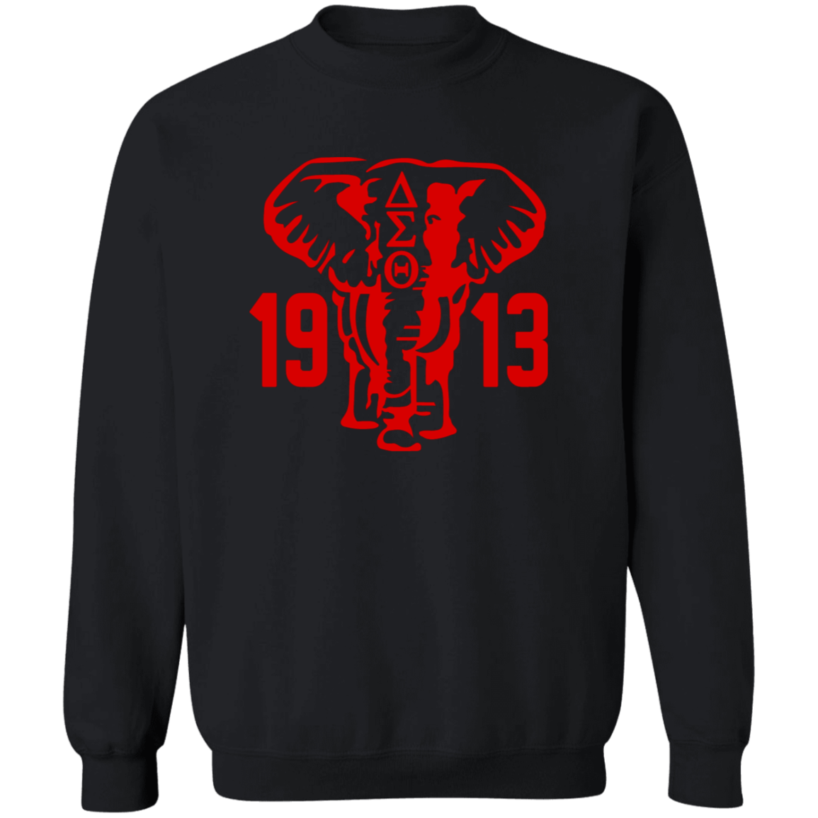 Delta Sigma Theta Sweatshirt Paraphernalia Screen Printed Unisex