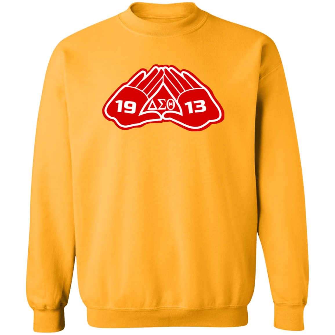 Delta Sigma Theta Sweatshirt Paraphernalia Screen Printed Unisex