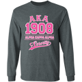 Alpha Kappa Alpha Screen Printed Long Sleeve