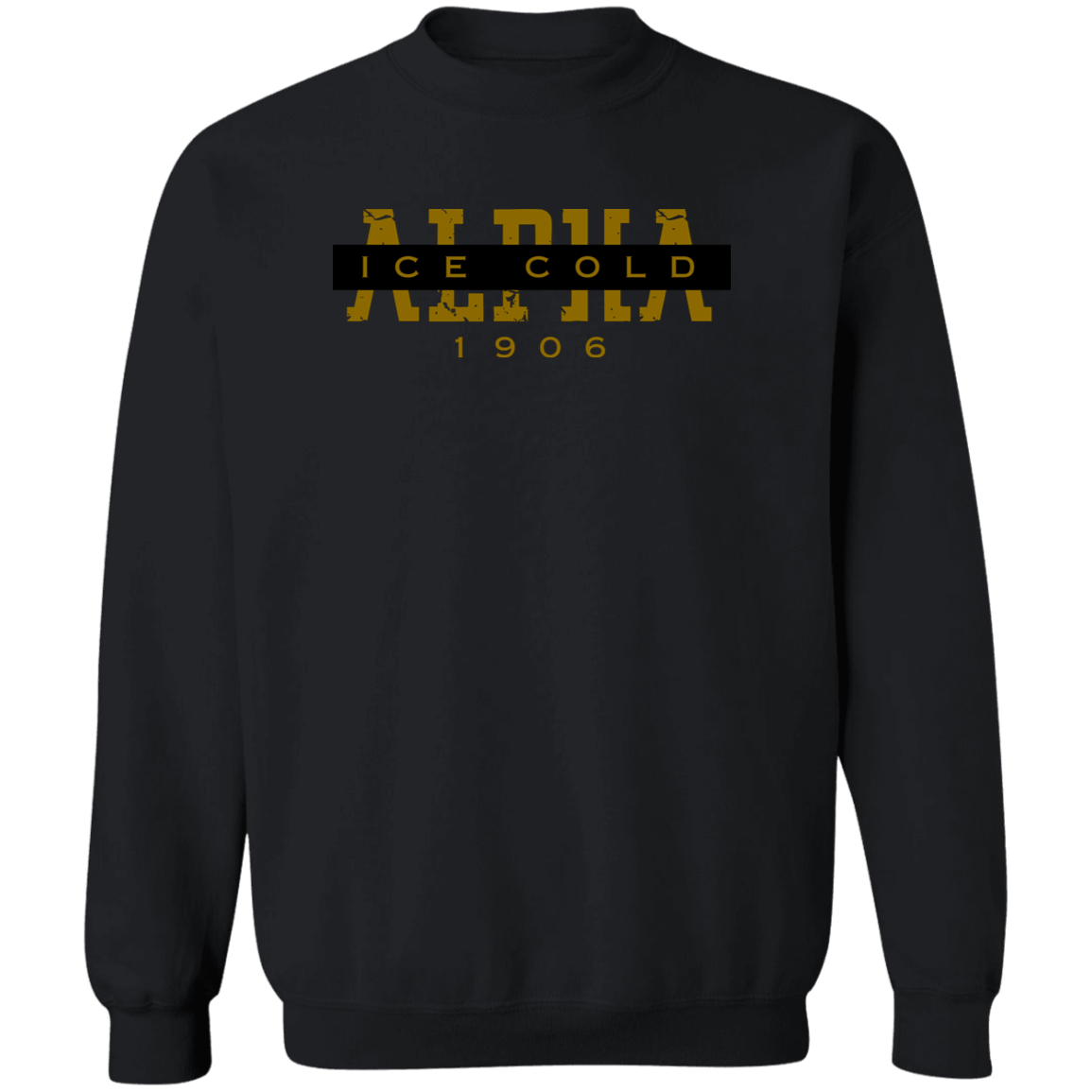 Alpha Phi Alpha Black Ice Collection Sweatshirt Ed. 13 - My Greek Letters