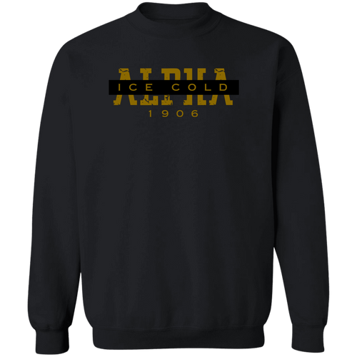 Alpha Phi Alpha Black Ice Collection Sweatshirt Ed. 13 - My Greek Letters
