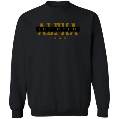Alpha Phi Alpha Black Ice Collection Sweatshirt Ed. 13 - My Greek Letters