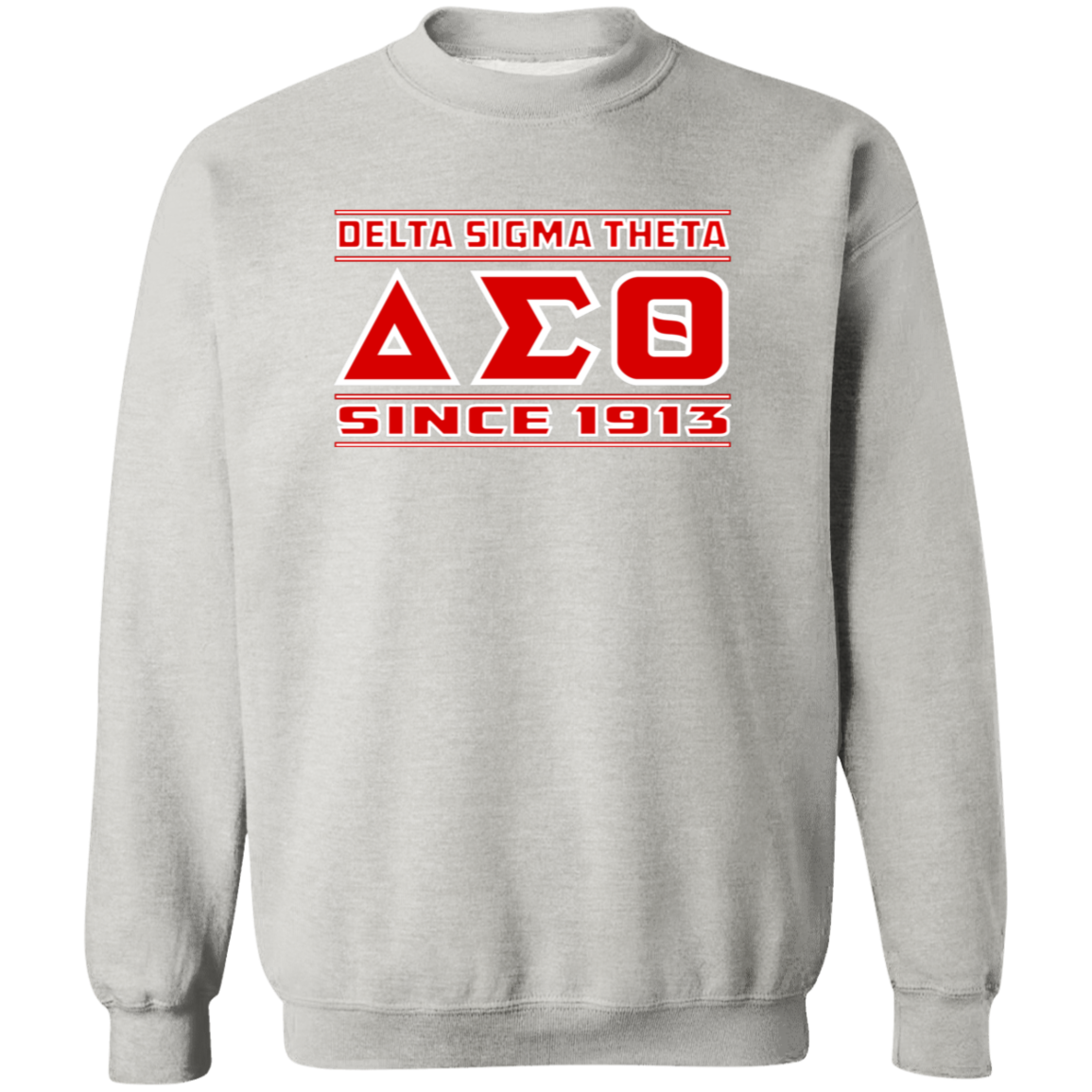 Delta Sigma Theta Sweatshirt Paraphernalia Screen Printed Unisex