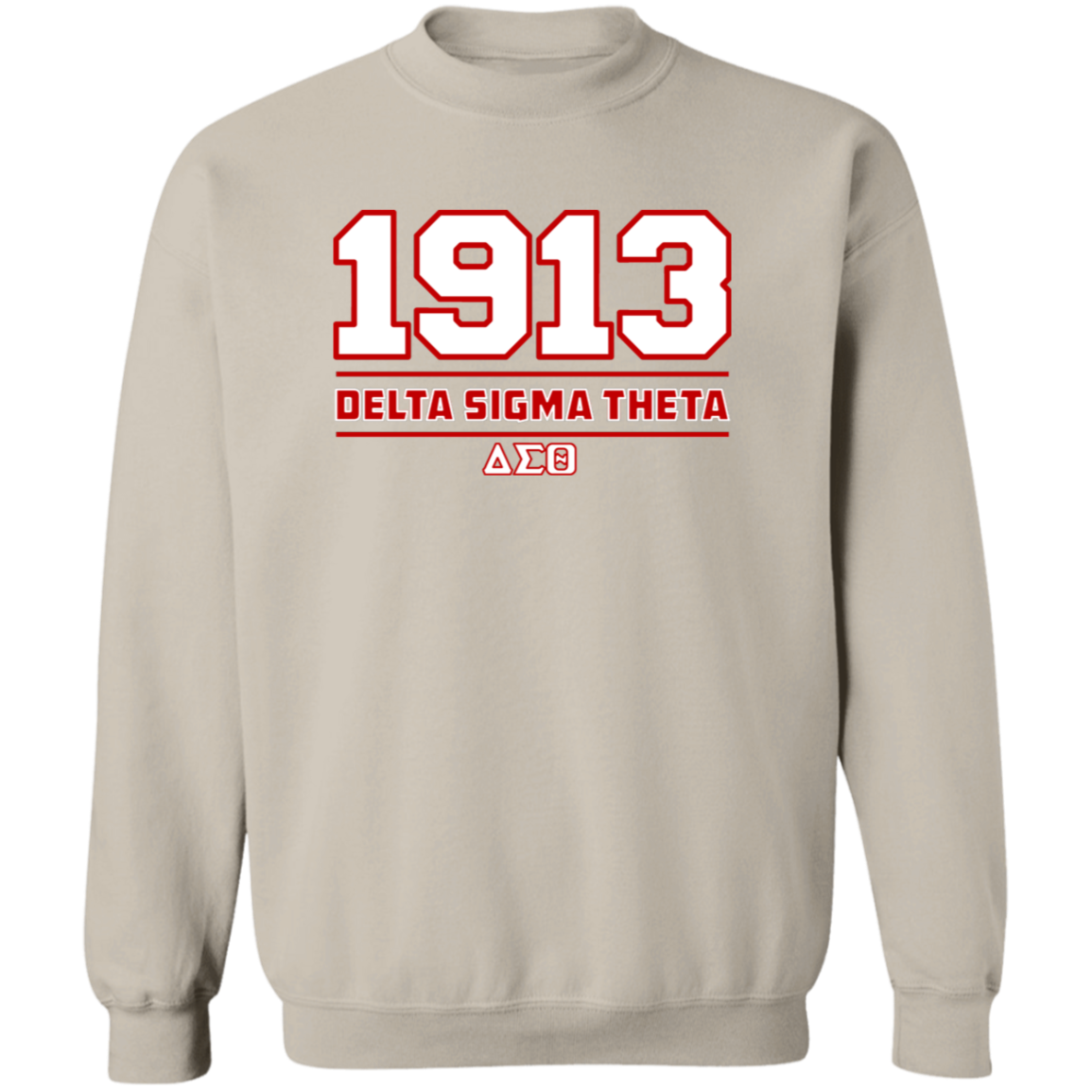 Delta Sigma Theta Sweatshirt Paraphernalia Screen Printed Unisex