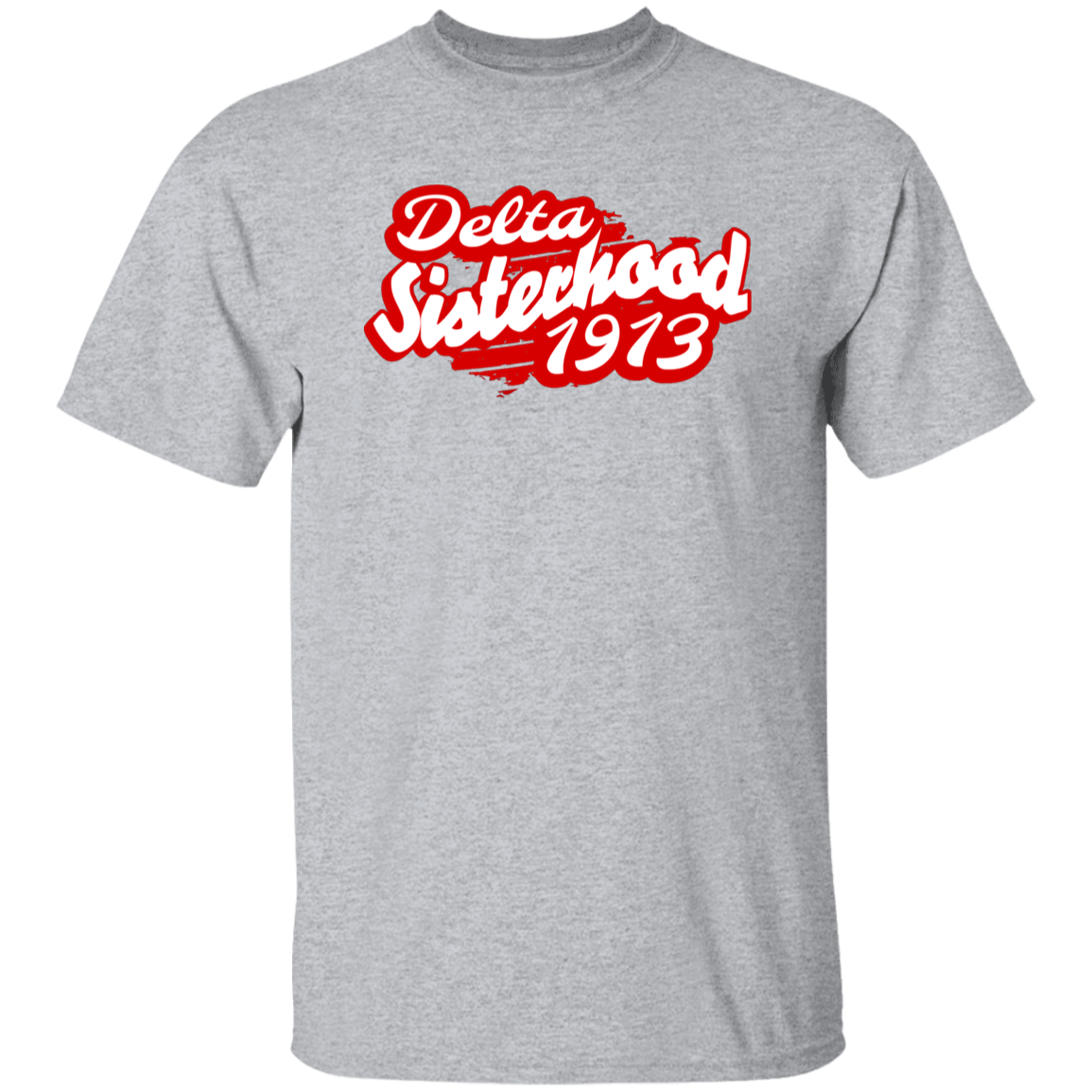Delta Sigma Theta T-Shirt Paraphernalia Screen Printed Unisex