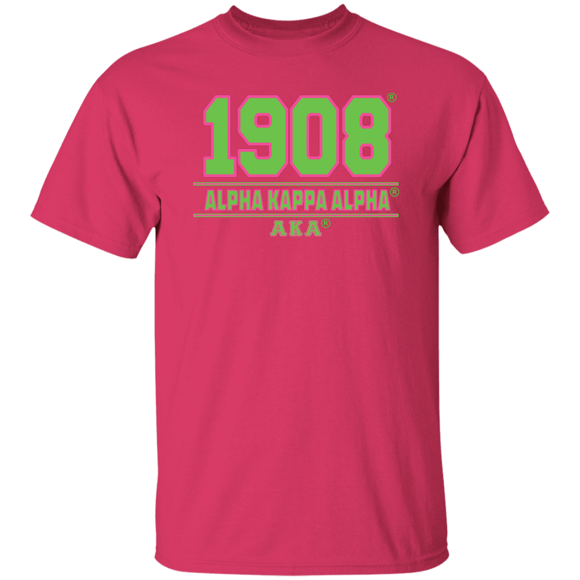 Alpha Kappa Alpha Screen Printed T-Shirt