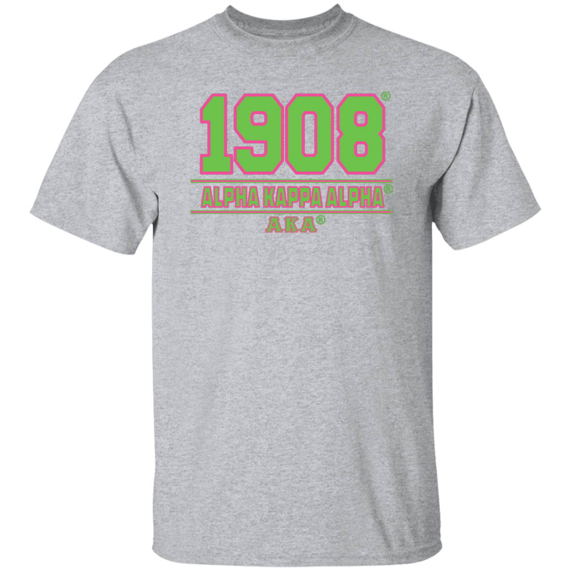 Alpha Kappa Alpha Screen Printed T-Shirt